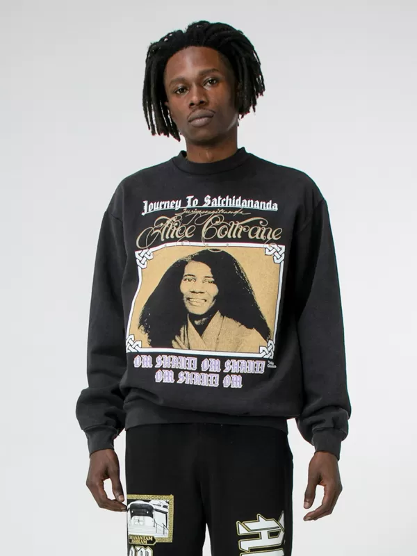 ONLINE CERAMICS Alice Coltrane - Journey To Satchidananda Crewneck^ Fleece