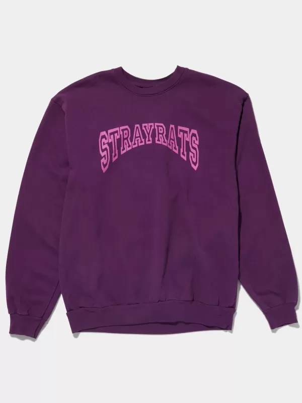 Stray Rats Arch Logo Crewneck^ Fleece