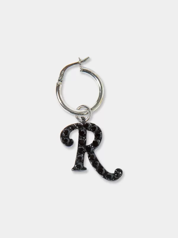 Raf Simons Big R Earring With Strass^ Jewelry