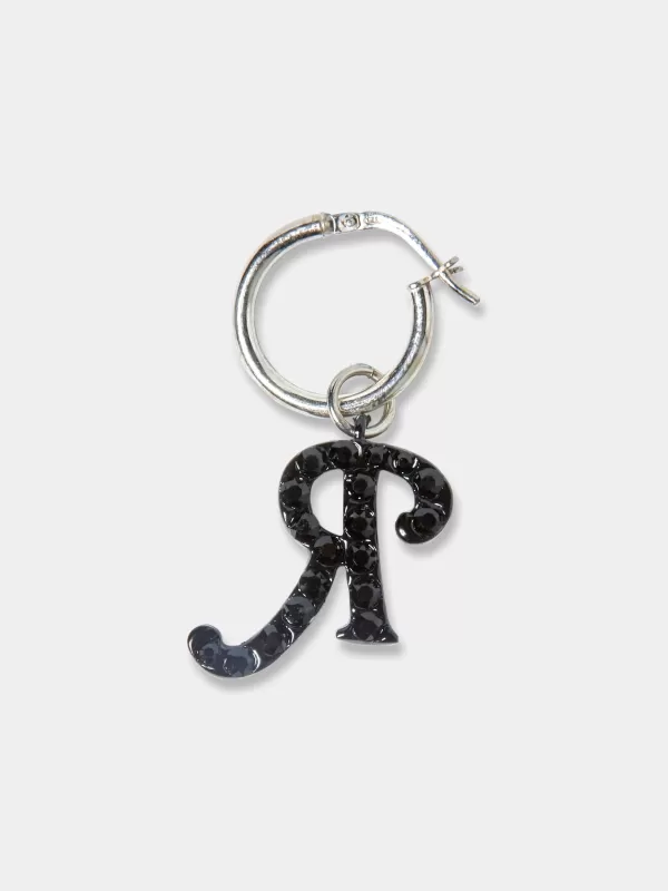 Raf Simons Big R Earring With Strass^ Jewelry