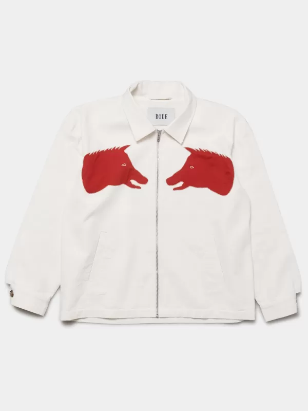 Bode Boar Applique Jacket^ Jackets