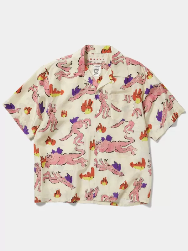 Marni Bowling Shirt^ Shirts