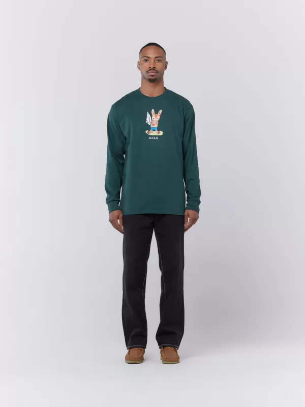 NOAH Bunny Long Sleeve Tee^ T-Shirts