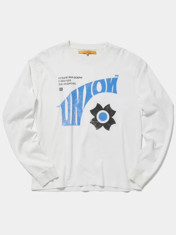 UNION LOS ANGELES Cyrillic L/S Tee^ T-Shirts