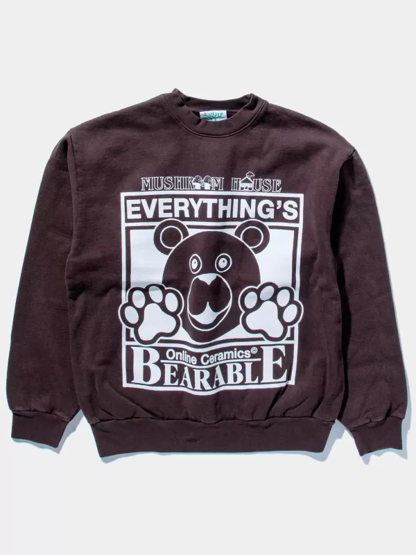 ONLINE CERAMICS Everything'S Bearable Crewneck^ Fleece