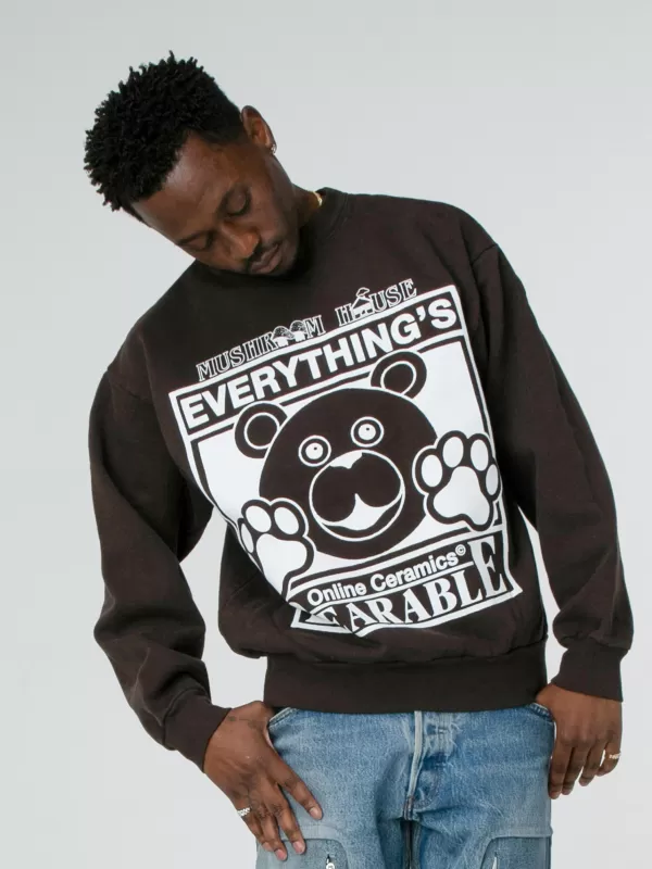 ONLINE CERAMICS Everything'S Bearable Crewneck^ Fleece