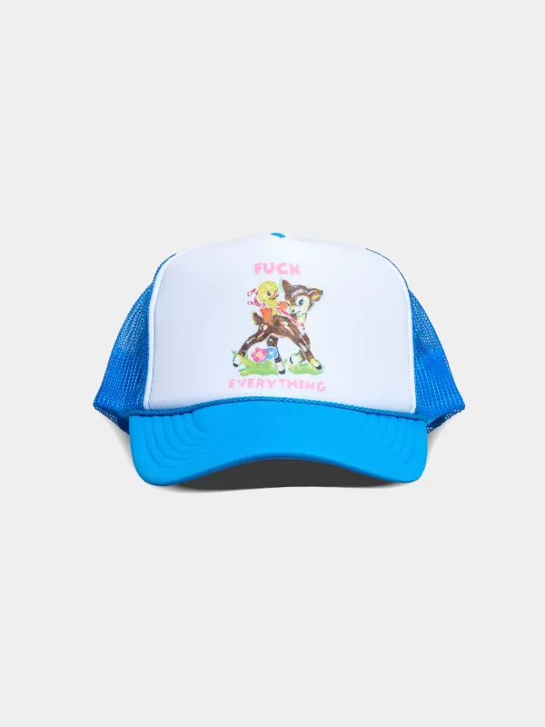 PARADIS3 Fuck Everything Trucker Hat^ Headwear