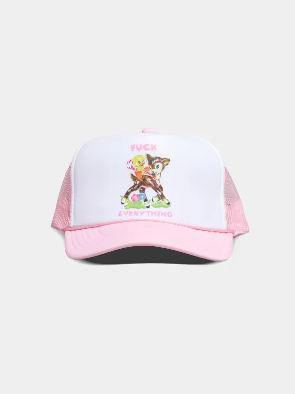 PARADIS3 Fuck Everything Trucker Hat^ Headwear