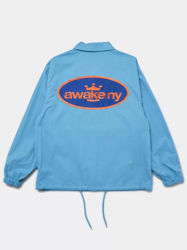 AWAKE NY King Logo Twill Coaches Jacket^ Jackets