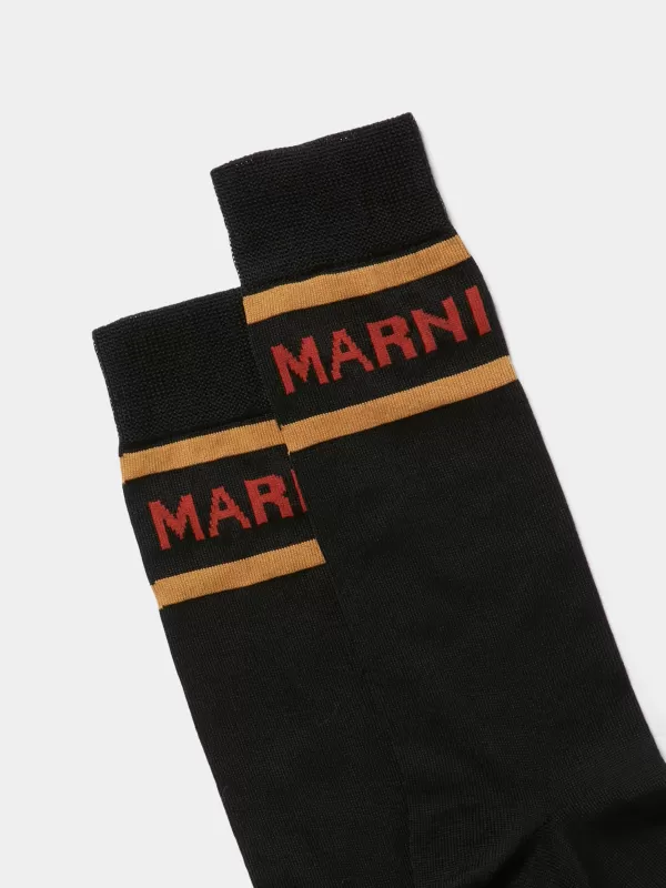 Marni Logo Socks^ Socks