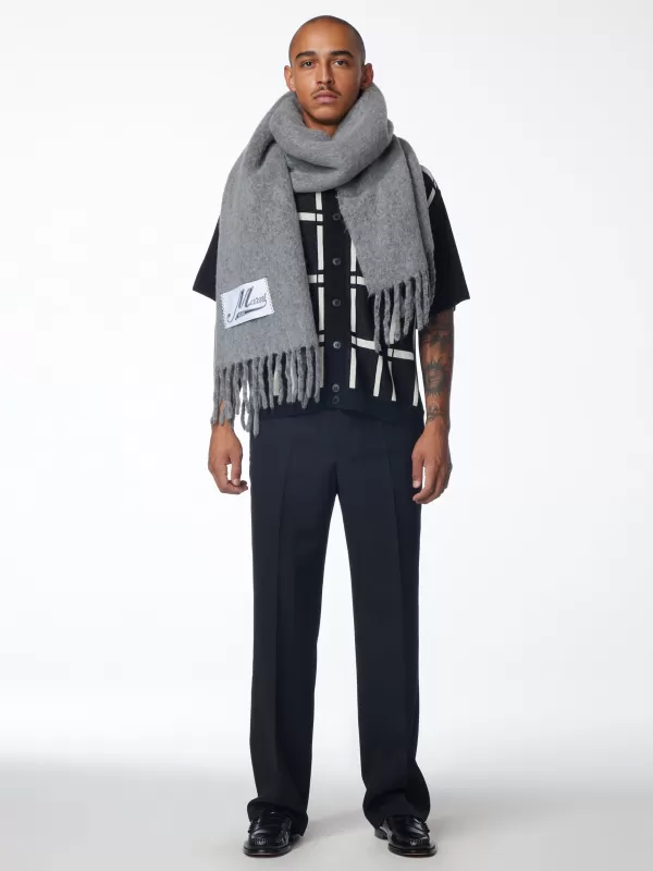 Marni Overdyed Brushed Wool Scarf^ Scarves