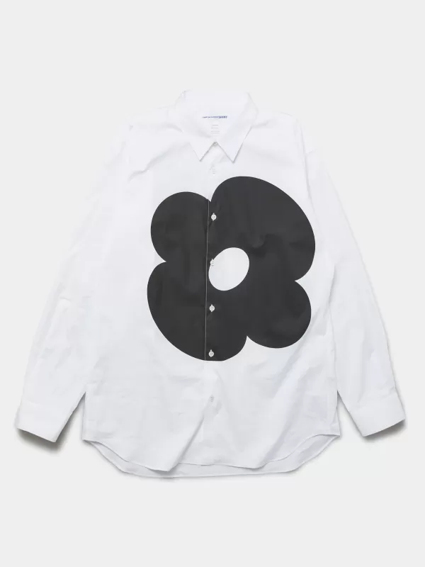 Comme Des Garçons Shirt Printed Woven Shirt^ Shirts