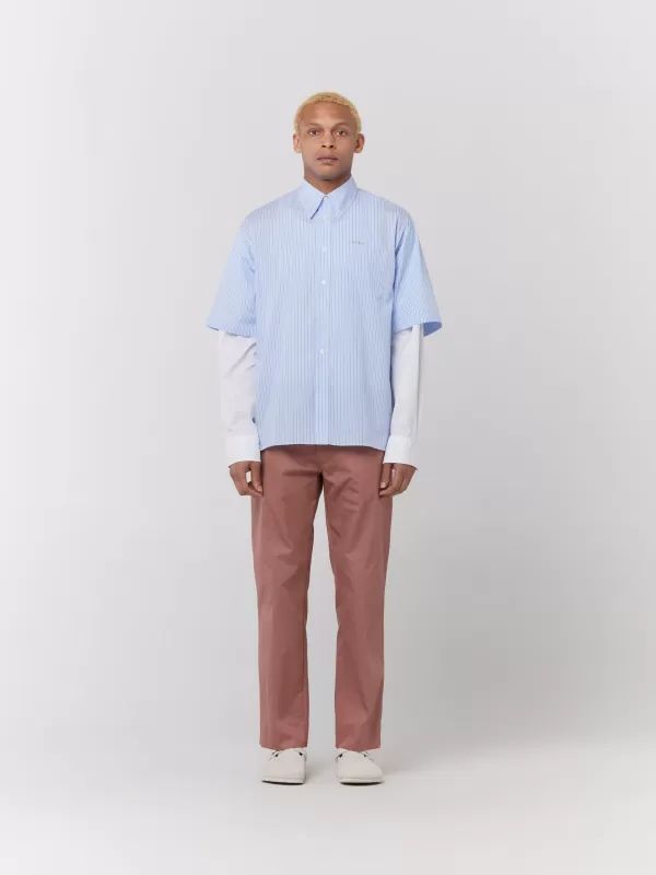 Marni Striped Organic Cotton Shirt^ Shirts