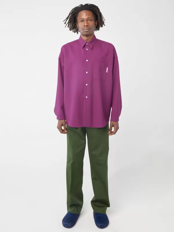 Marni Tropical Wool Long-Sleeved Shirt^ Shirts