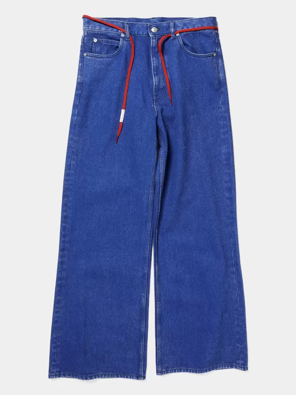 Marni Wide Leg Trouser^ Denim